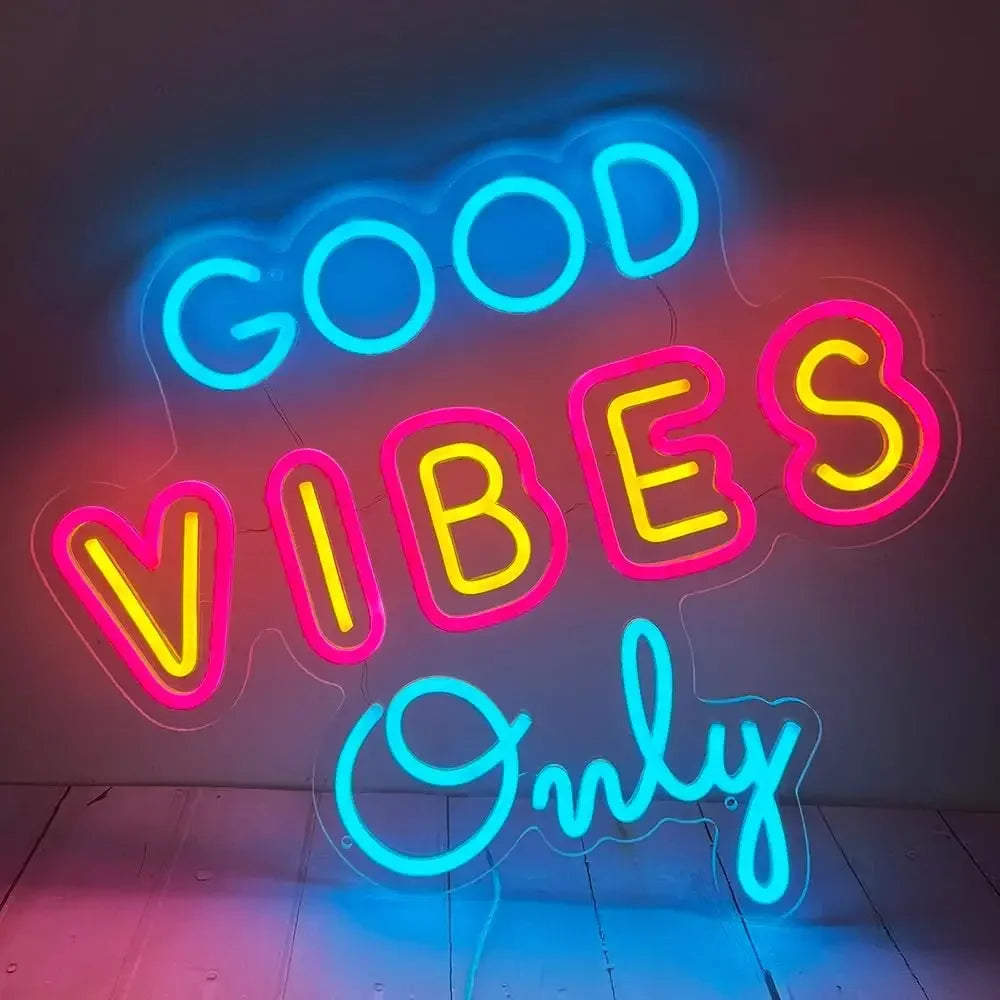 Good Vibes Only Neon