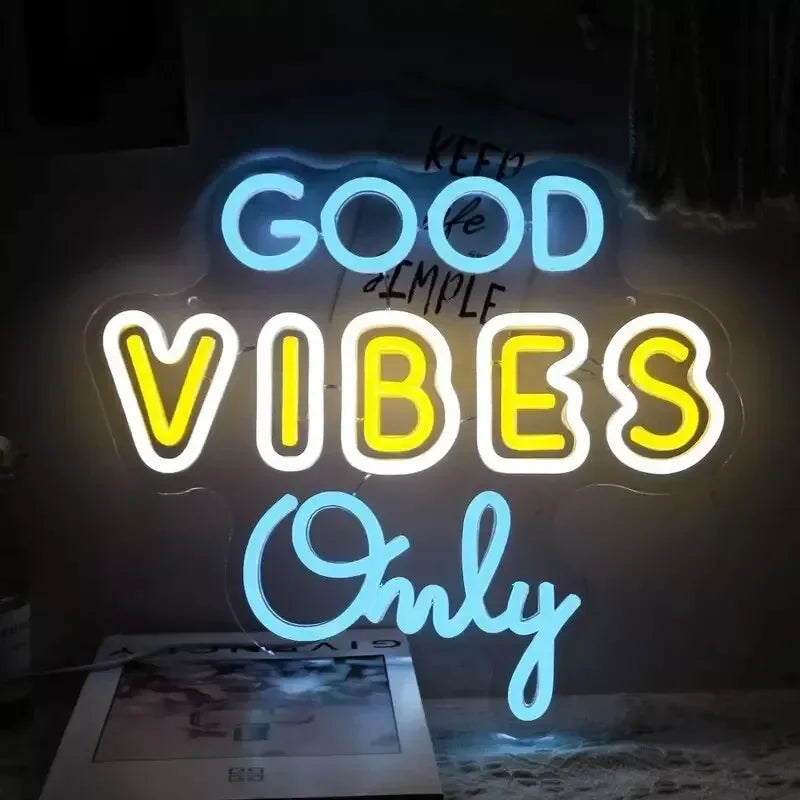 Good Vibes Only Neon