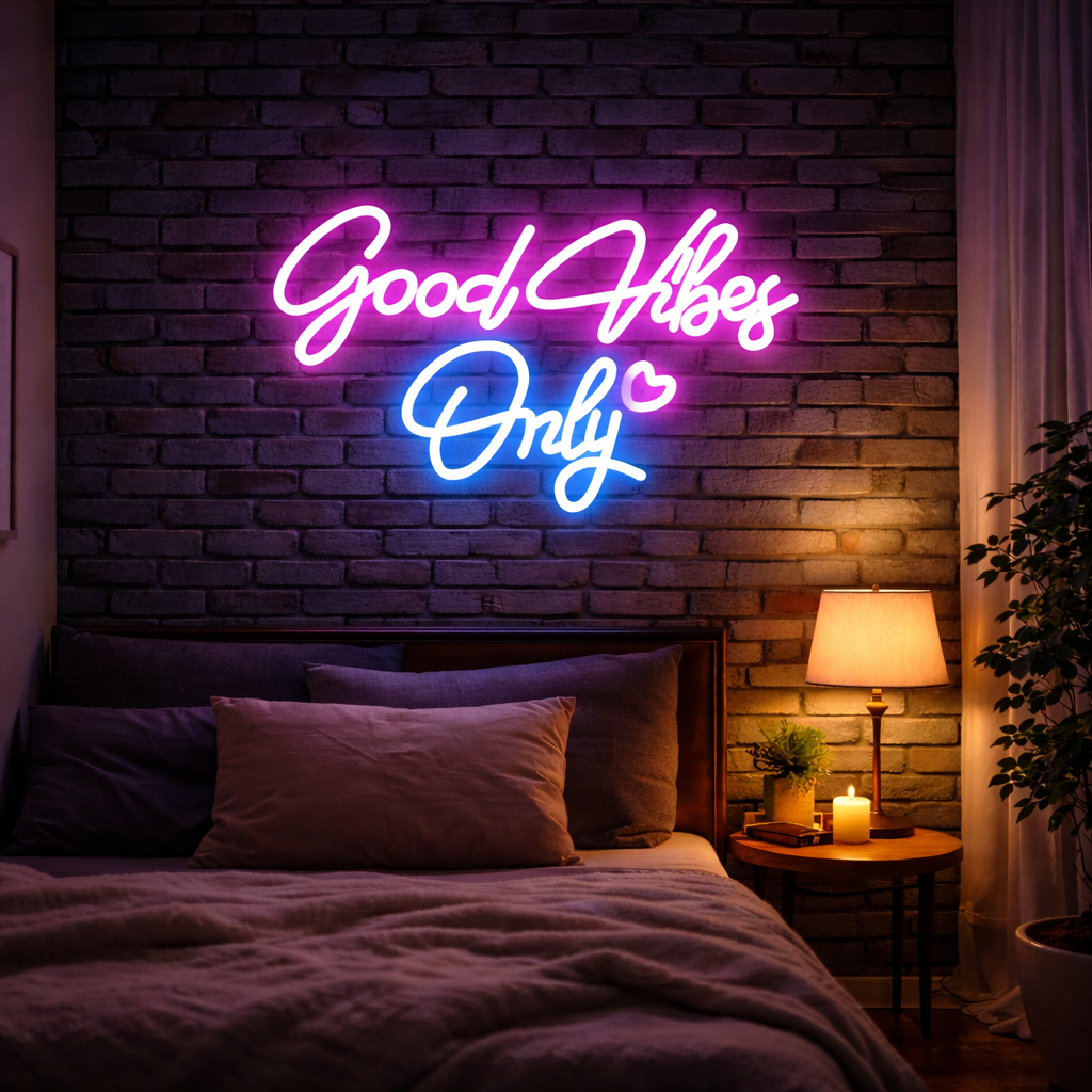 Good Vibes Only Neon